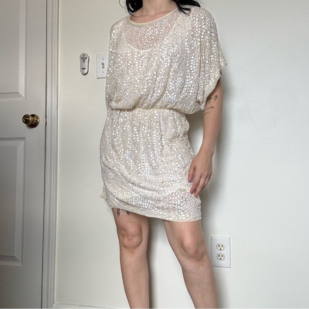 Alexia Admor Sparkly Oversized Dress Size S (will fit M)